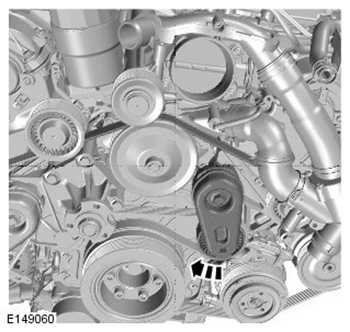 Ремень привода вспомогательных агрегатов, натяжитель ремня привода вспомогательных агрегатов Range Rover Sport с 2013 года